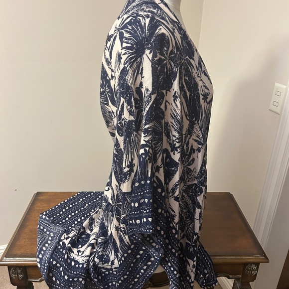 SAACHI indigo long blue kimono - Picture 4 of 7